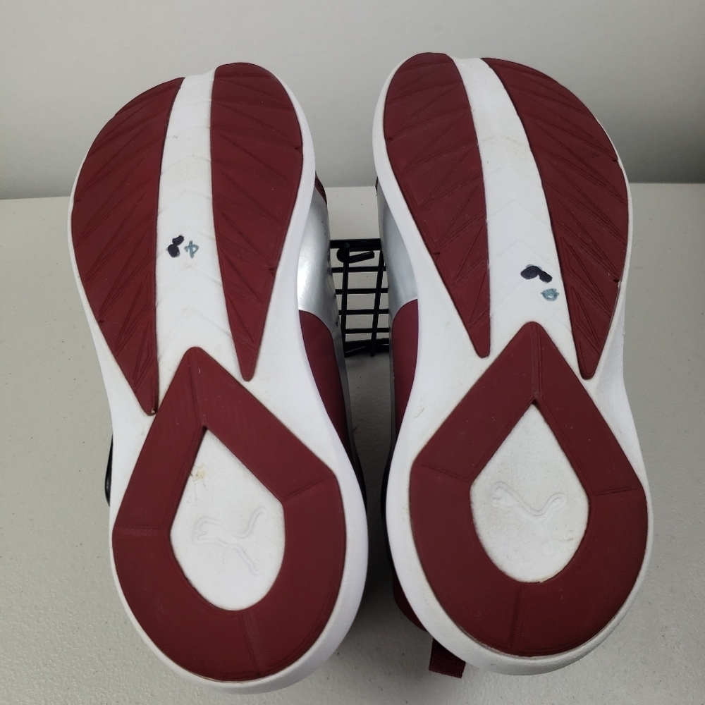 PUMA Women's Sneakers size 8 red burgundy - Picture 12 of 13